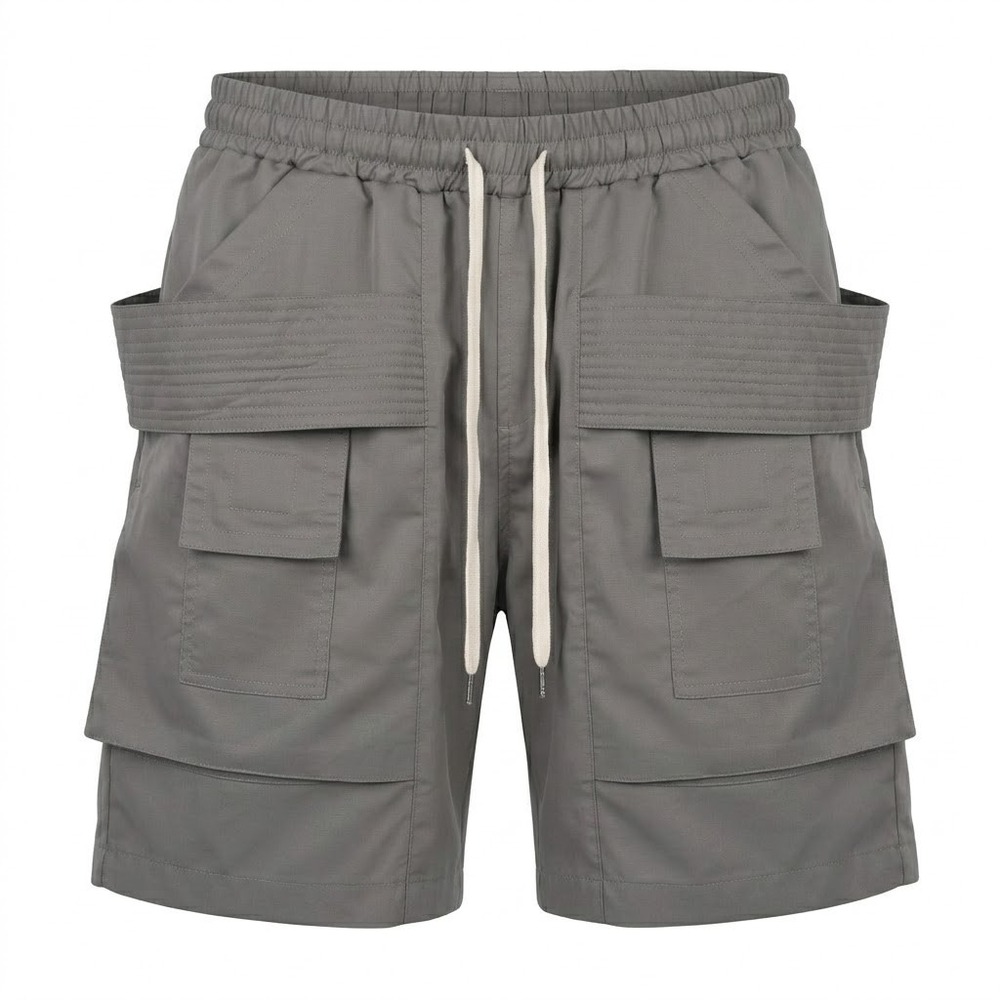 EPTM Mens Size XL 36 Gray Multi Cargo Pocket Utility Shorts Style 9947 - CJ